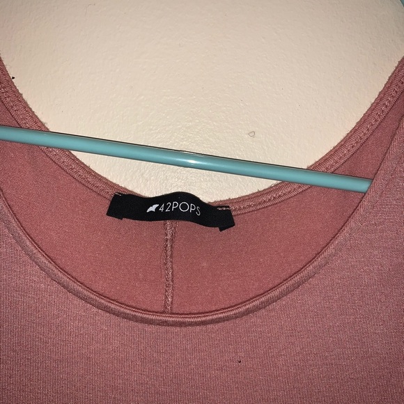 Pink T-Shirt Dress - Picture 2 of 2